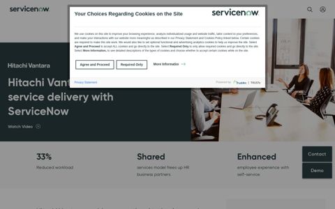 Hitachi Vantara - ServiceNow - Customer Story