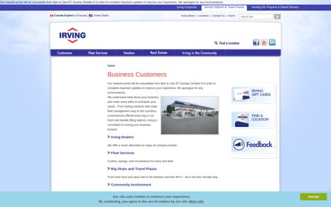 Business Customers - Irving Oil