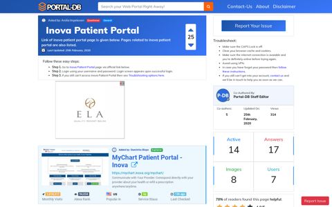 Inova Patient Portal