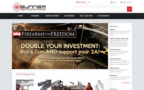 Guns for Sale Online - eGunner Gun Auctions