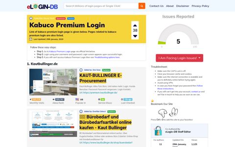 Kabuco Premium Login