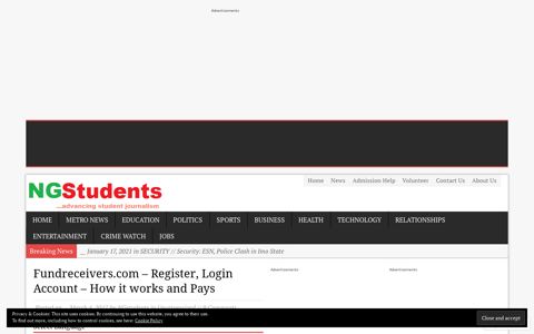 Fundreceivers.com – Register, Login Account – How it works ...