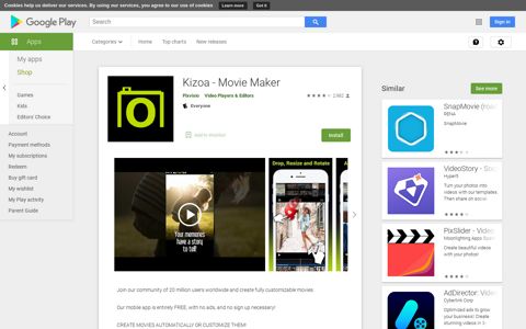 Kizoa - Movie Maker - Apps on Google Play