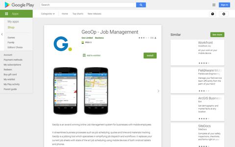 GeoOp - Job Management – Apps on Google Play