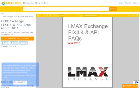 LMAX Exchange FIX4.4 & API FAQs - AZSLIDE.COM
