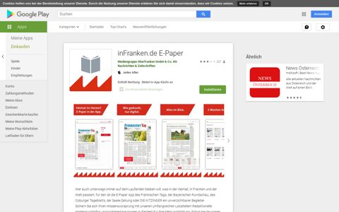 inFranken.de E-Paper – Apps bei Google Play