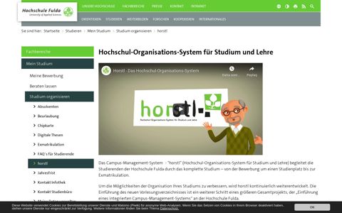 horstl – Hochschule Fulda