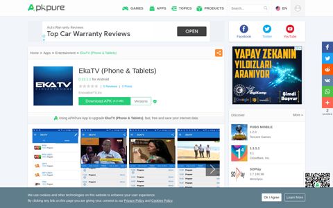 EkaTV (Phone & Tablets) for Android - APK Download