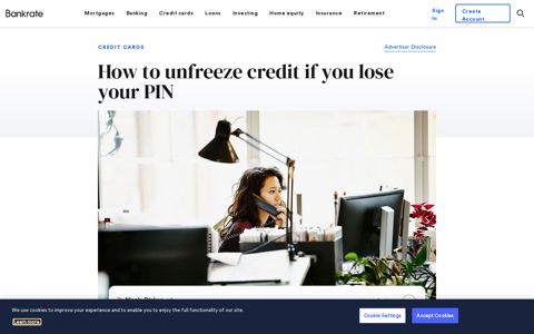 How to Unfreeze Credit If You Lose Your Pin | Bankrate