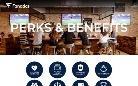 Perks & Benefits | Fanatics Inc