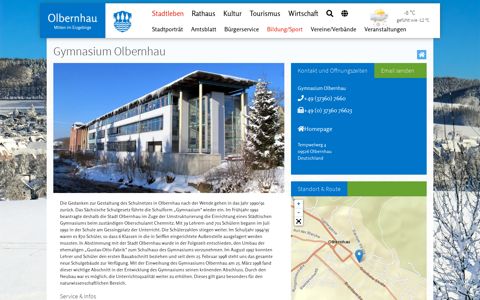 Gymnasium Olbernhau | Olbernhau