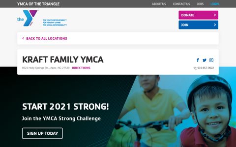 Kraft Family YMCA | Apex, NC | YMCA of the Tringle