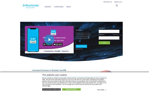 Blue Yonder: Customer Success Portal