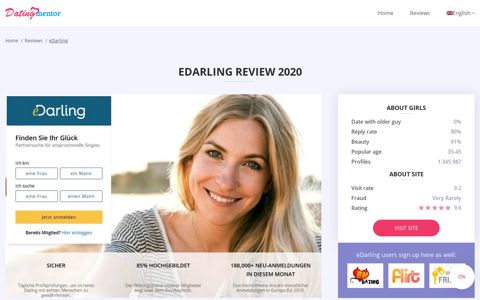 eDarling Review: Pros & Cons - All Service Features ...