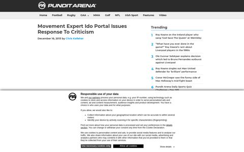 Movement Expert Ido Portal Issues Response To Criticism ...