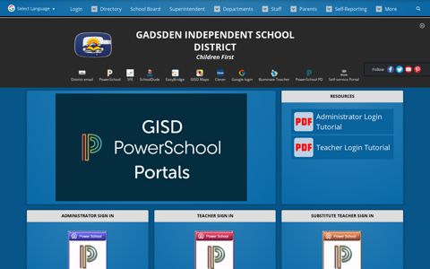 Portals - Information Systems - Gadsden Independent School ...