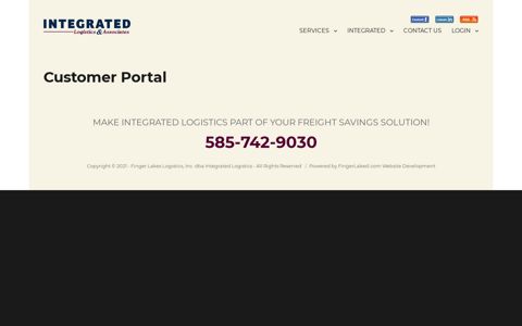 Customer Portal | Integrated Logistics