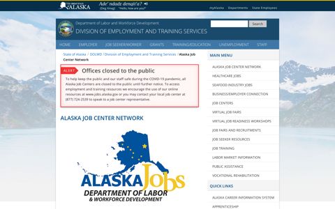 Alaska Job Center Network