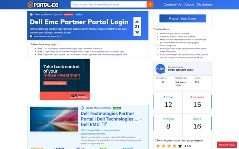 Dell Emc Partner Portal Login
