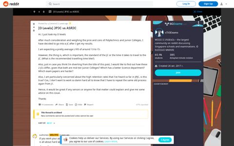 [O Levels] JPJC vs ASRJC : SGExams - Reddit