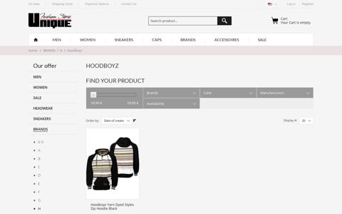 Hoodboyz - Unique Fashion Store - Streetwear Online Shop