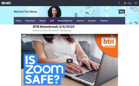 BTN Newsbreak 3/4/2020 - Newsbreak - Behind The News ...