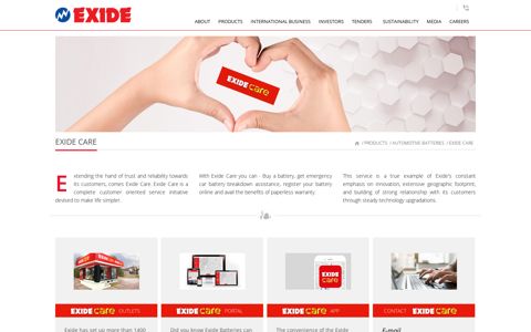 Exide Care - A Complete Customer Oriented Service