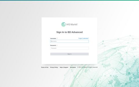 Sign In to BD Advanced