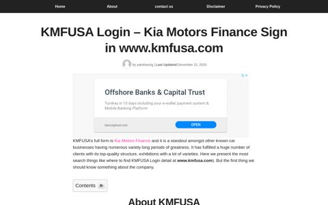 KMFUSA Login – Kia Motors Finance Sign in at www.kmfusa ...