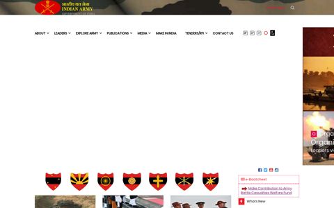 The Official Home Page of the Indian Army