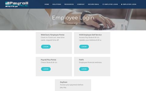 Employee Login | Payroll Plus