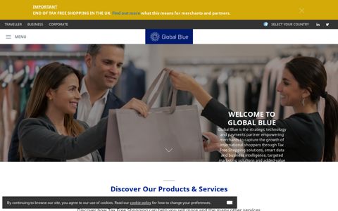 Welcome to Global Blue | Business - Global Blue