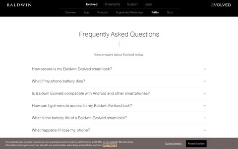 FAQs - Baldwin Hardware