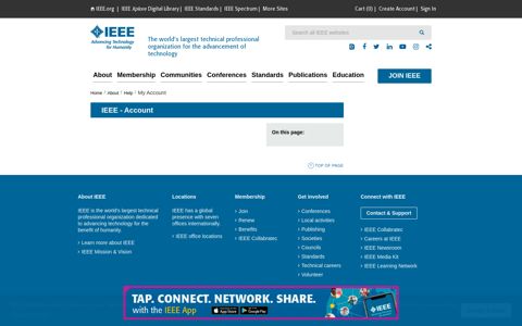 Account - IEEE