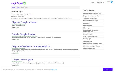 Wrdsb Login Sign in - Google Accounts - https://accounts ...