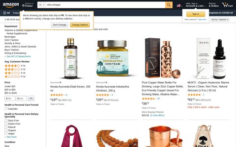 isha shoppe - Amazon.com