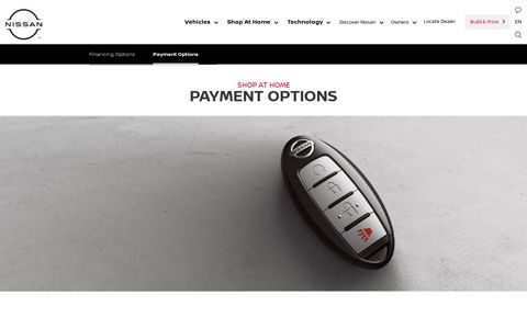 Finance & Online Payment Options | Nissan USA