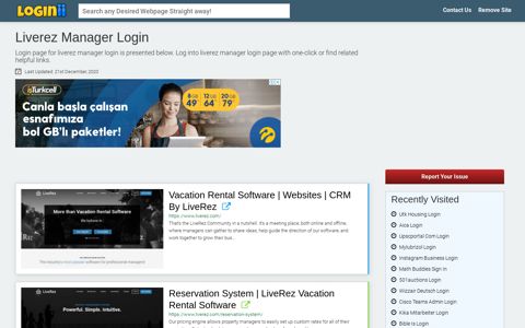 Liverez Manager Login - Loginii.com