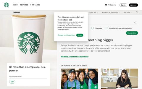 Starbucks Careers: Starbucks Coffee Company