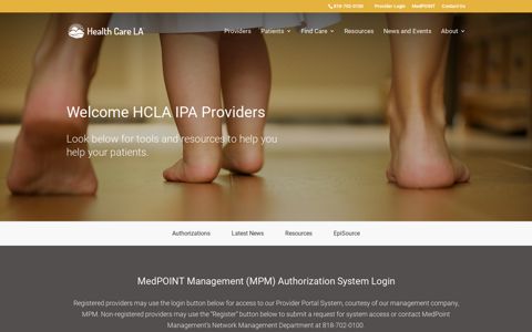 Provider Login - Health Care LA