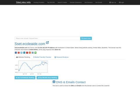 Sset.ecoleaide.com | 13.234.245.190, Similar Webs, BackLinks ...
