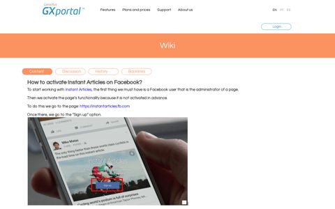 How to activate Instant Articles on Facebook? - GXportal