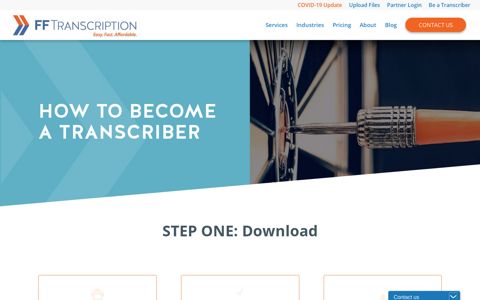 How to Become a Transcriber | Focus Forward Transcription