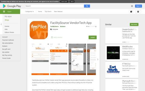 FacilitySource VendorTech App - Apps on Google Play