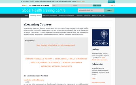 eLearning Courses • Global Health Training Centre