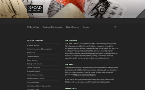 Career Services - NSCAD Navigator