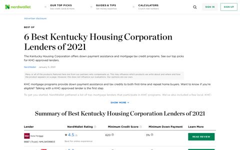 7 Best Kentucky Housing Corporation Lenders of 2020 ...