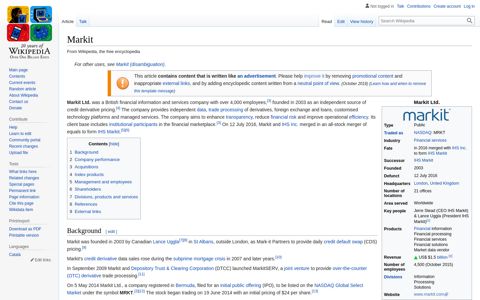 Markit - Wikipedia