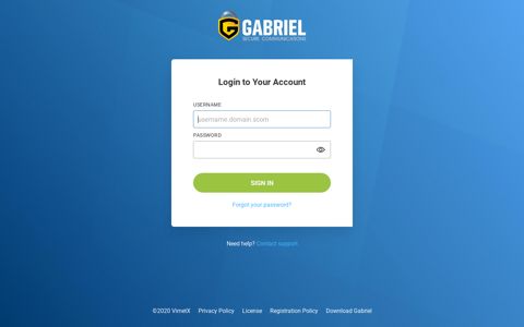 Login to your Gabriel account | VirnetX