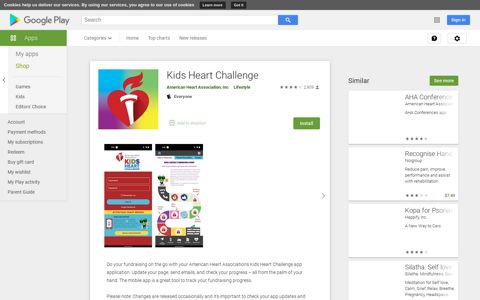 Kids Heart Challenge - Apps on Google Play